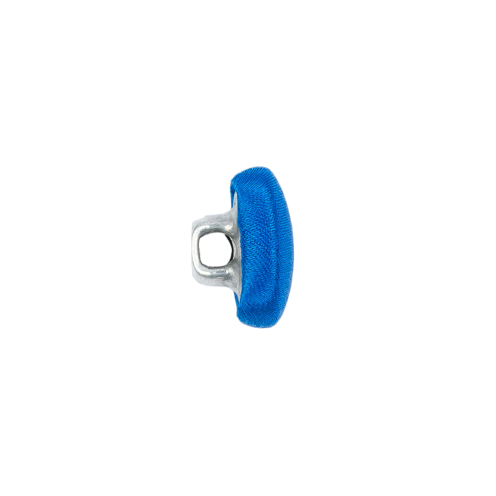 Mood Exclusive Princess Blue Silk Covered Button - 20L/12.5mm Mood Exclusive Princess Blue Silk Covered Button - 20L/12.5mm