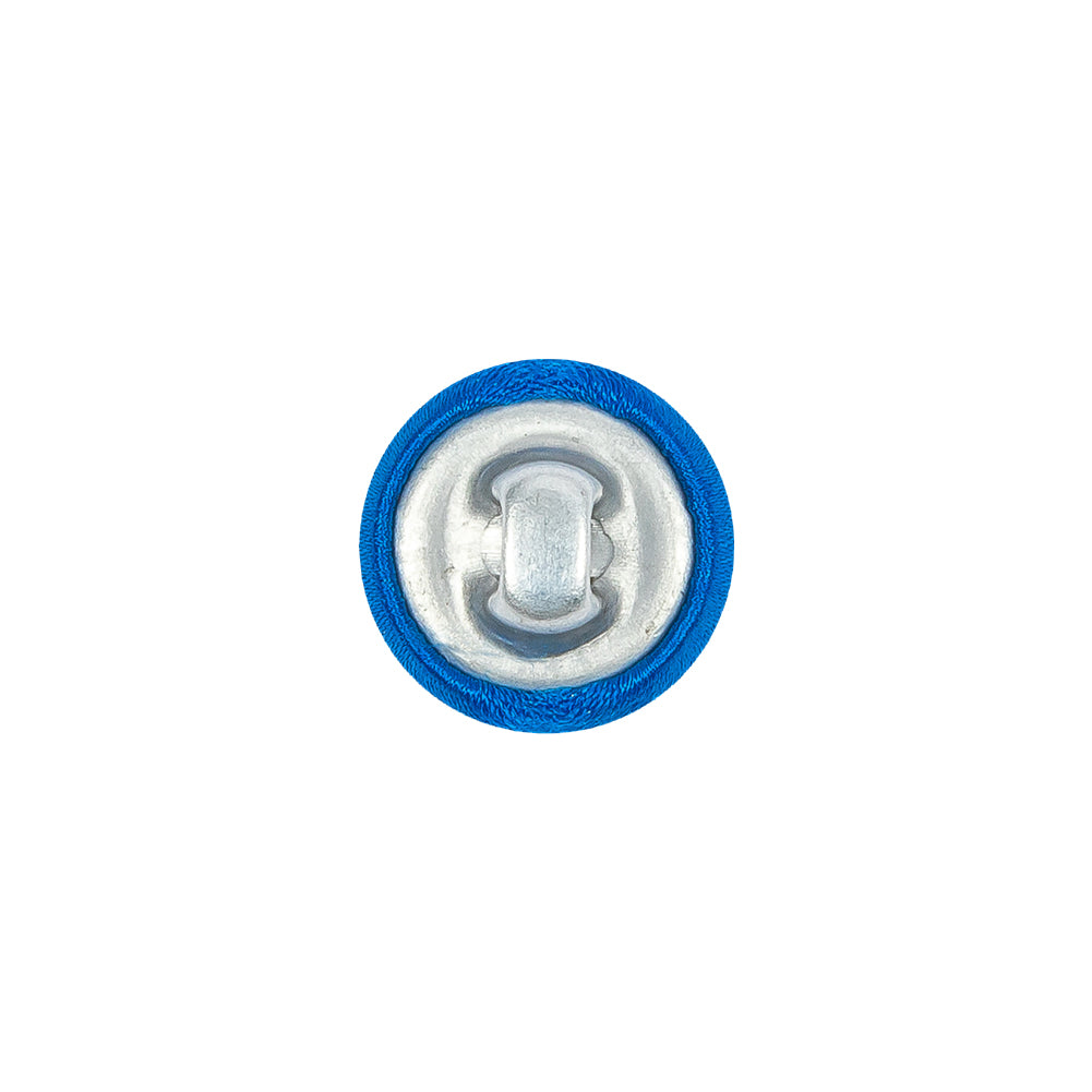 Mood Exclusive Princess Blue Silk Covered Button - 20L/12.5mm Mood Exclusive Princess Blue Silk Covered Button - 20L/12.5mm