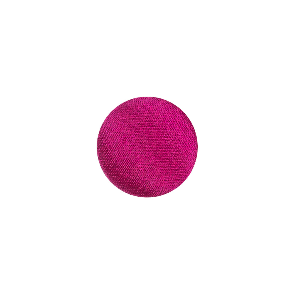 Mood Exclusive Magenta Haze Silk Covered Button - 20L/12.5mm Mood Exclusive Magenta Haze Silk Covered Button - 20L/12.5mm