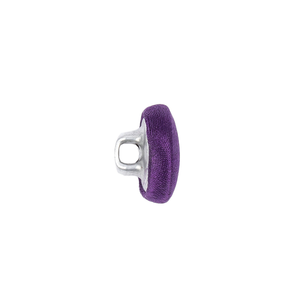 Mood Exclusive Majesty Purple Silk Covered Button - 20L/12.5mm Mood Exclusive Majesty Purple Silk Covered Button - 20L/12.5mm