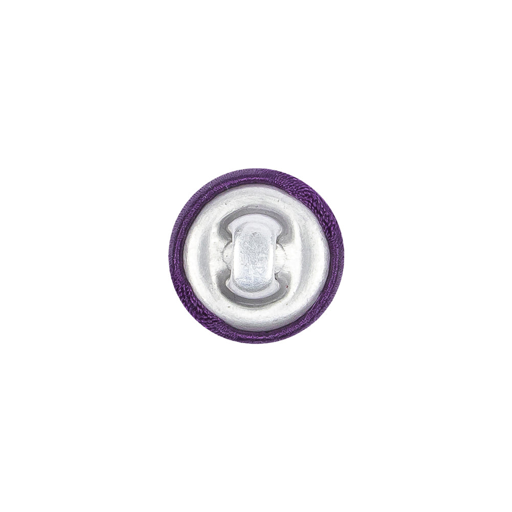 Mood Exclusive Majesty Purple Silk Covered Button - 20L/12.5mm Mood Exclusive Majesty Purple Silk Covered Button - 20L/12.5mm