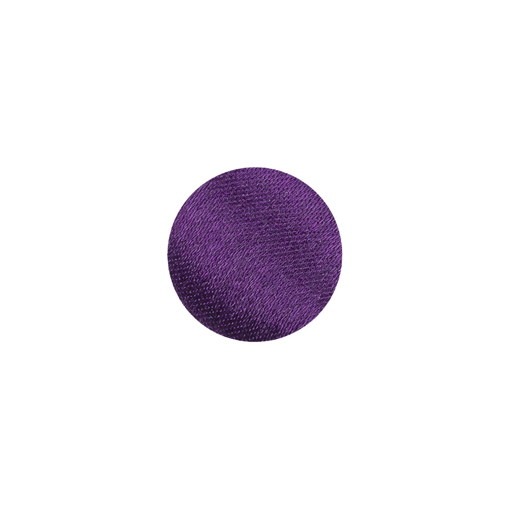 Mood Exclusive Majesty Purple Silk Covered Button - 20L/12.5mm Mood Exclusive Majesty Purple Silk Covered Button - 20L/12.5mm