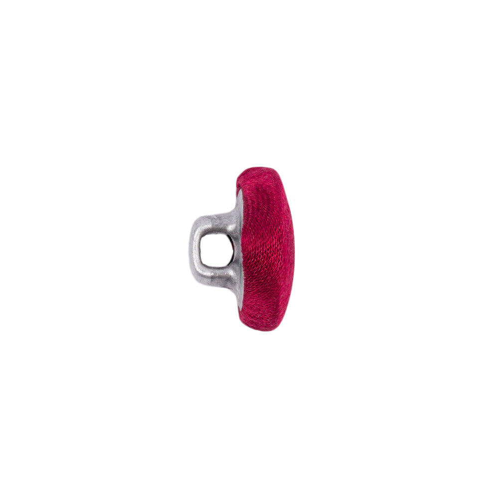 Mood Exclusive Chili Pepper Silk Covered Button - 20L/12.5mm Folded Mood Exclusive Chili Pepper Silk Covered Button - 20L/12.5mm Folded
