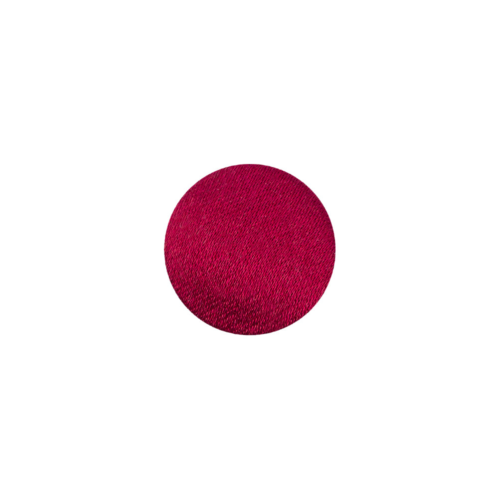 Mood Exclusive Chili Pepper Silk Covered Button - 20L/12.5mm Mood Exclusive Chili Pepper Silk Covered Button - 20L/12.5mm