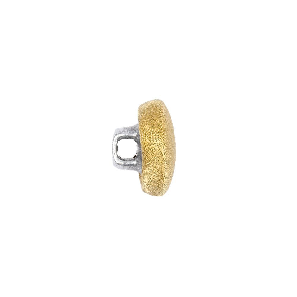 Mood Exclusive Gold Silk Covered Button - 20L/12.5mm Mood Exclusive Gold Silk Covered Button - 20L/12.5mm