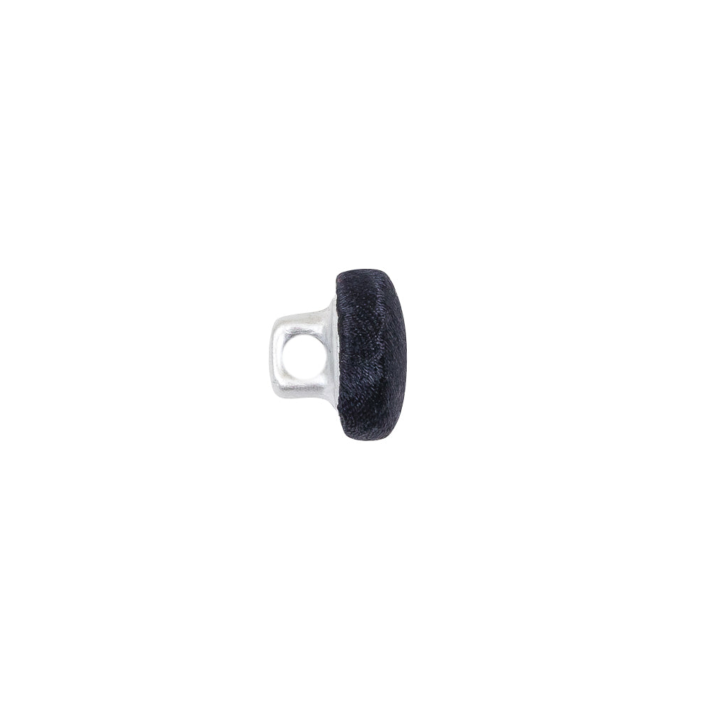 Mood Exclusive Navy Silk Covered Button - 16L/10mm Mood Exclusive Navy Silk Covered Button - 16L/10mm