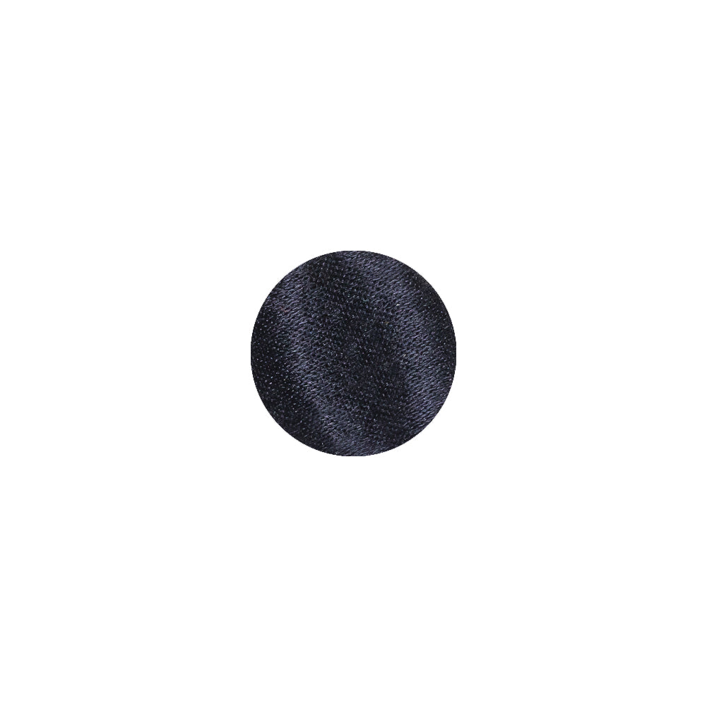 Mood Exclusive Navy Silk Covered Button - 18L/11.5mm Mood Exclusive Navy Silk Covered Button - 18L/11.5mm