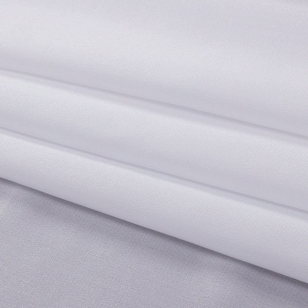 Silk Crepe de Chine - Bright White - Premium Collection Silk Crepe de Chine - Bright White - Premium Collection