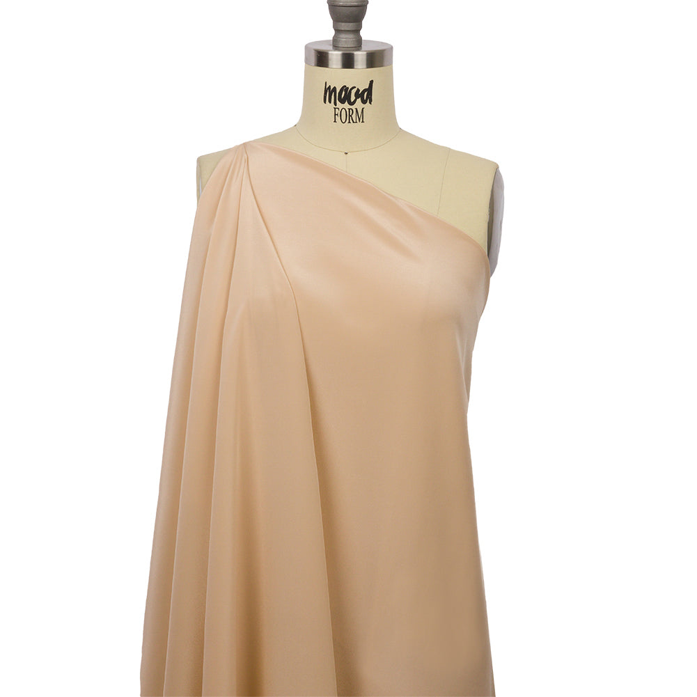 Silk Crepe de Chine - Winter Wheat - Premium Collection Silk Crepe de Chine - Winter Wheat - Premium Collection