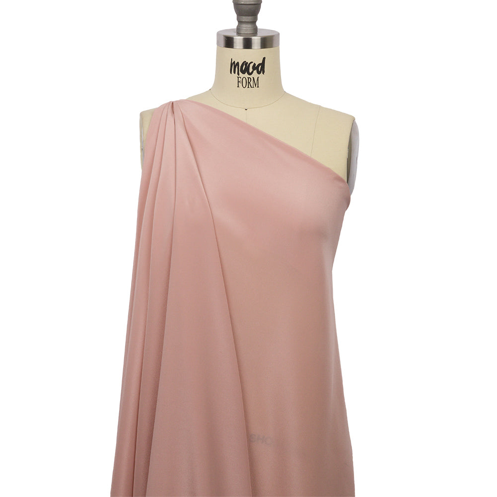 Crepé de China de seda - Rubor - Colección Premium