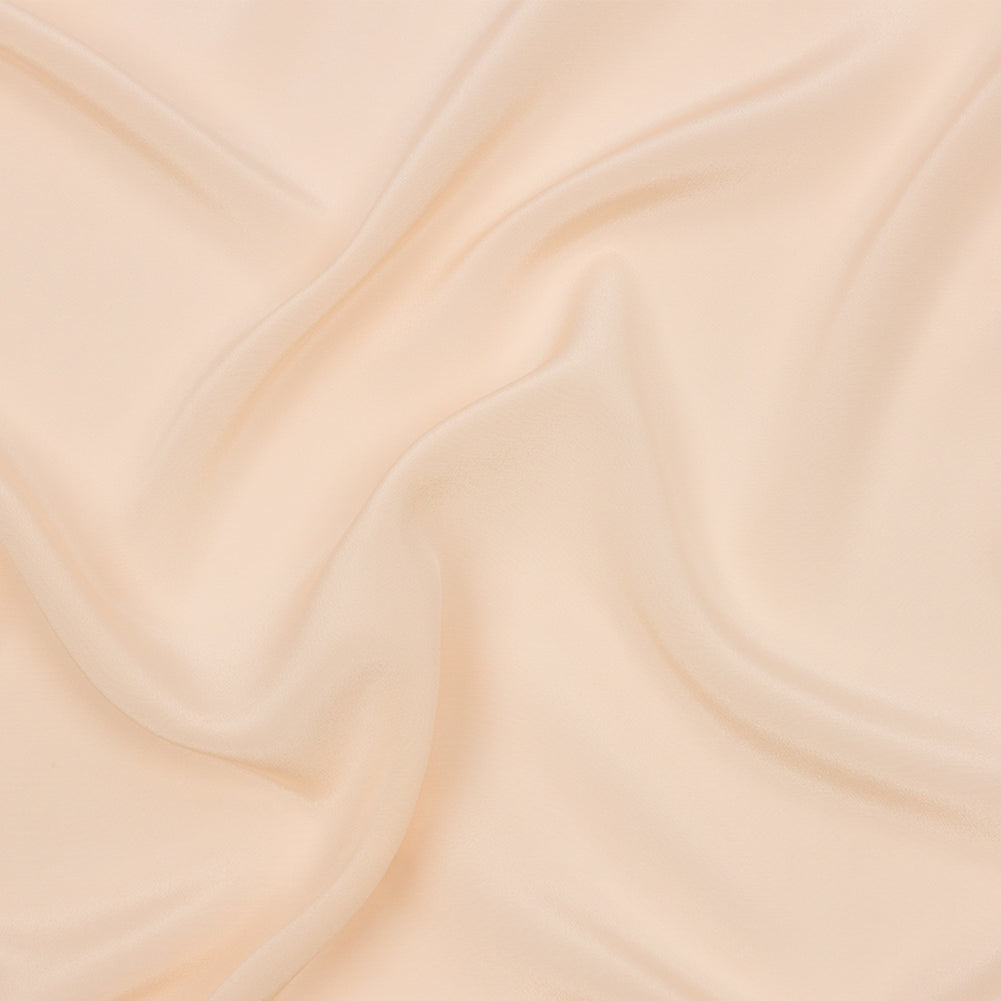 Silk Crepe de Chine - Cream Pink - Premium Collection Silk Crepe de Chine - Cream Pink - Premium Collection