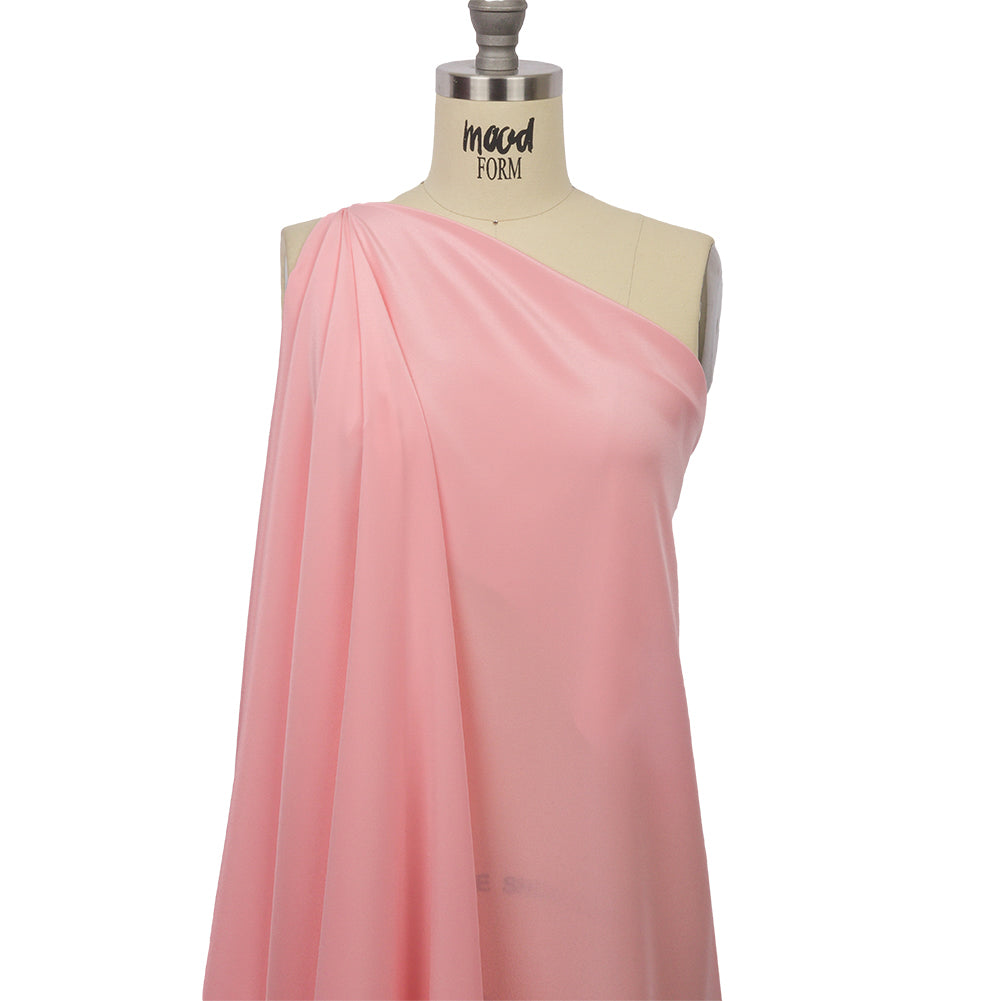 Silk Crepe de Chine - Candy Pink - Premium Collection Detail