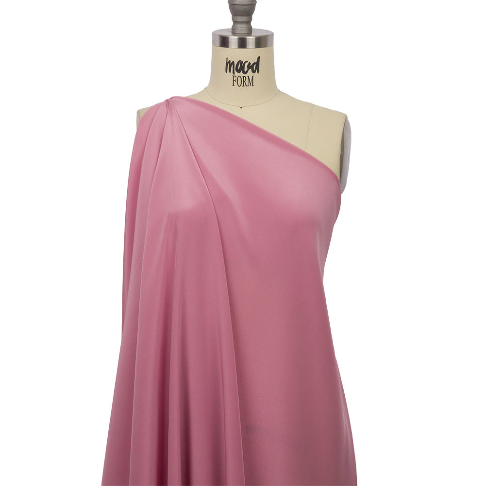 Silk Crepe de Chine - Polignac Pink - Premium Collection Silk Crepe de Chine - Polignac Pink - Premium Collection
