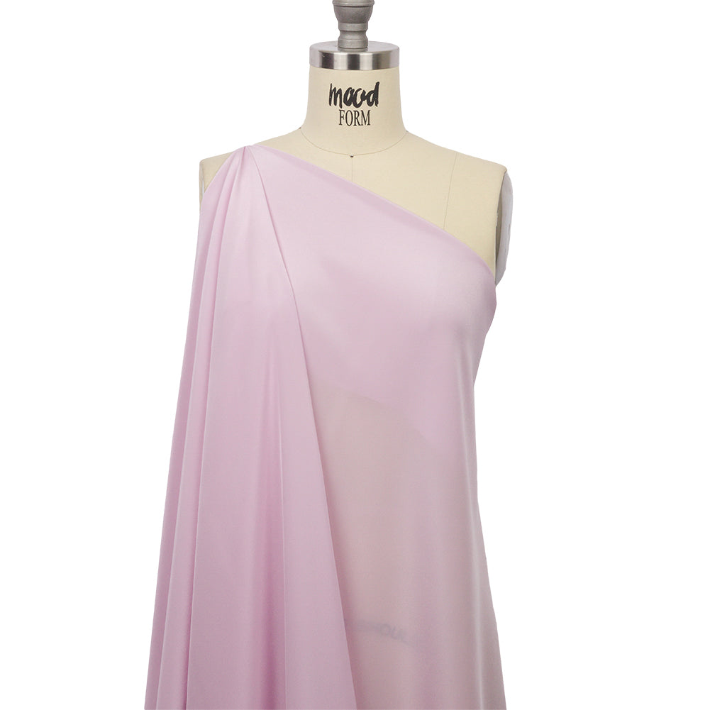 Silk Crepe de Chine - Lavender Fog - Premium Collection Silk Crepe de Chine - Lavender Fog - Premium Collection
