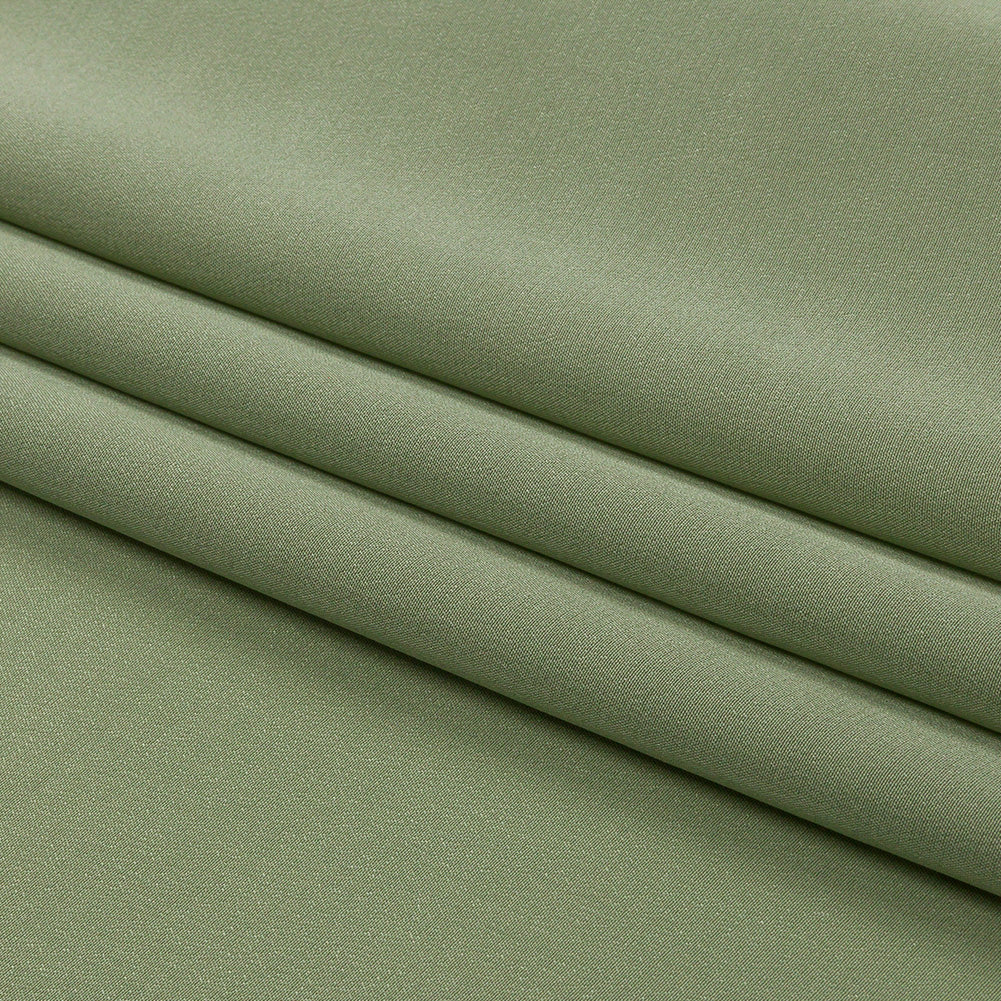 Silk Crepe de Chine - Oil Green - Premium Collection Silk Crepe de Chine - Oil Green - Premium Collection
