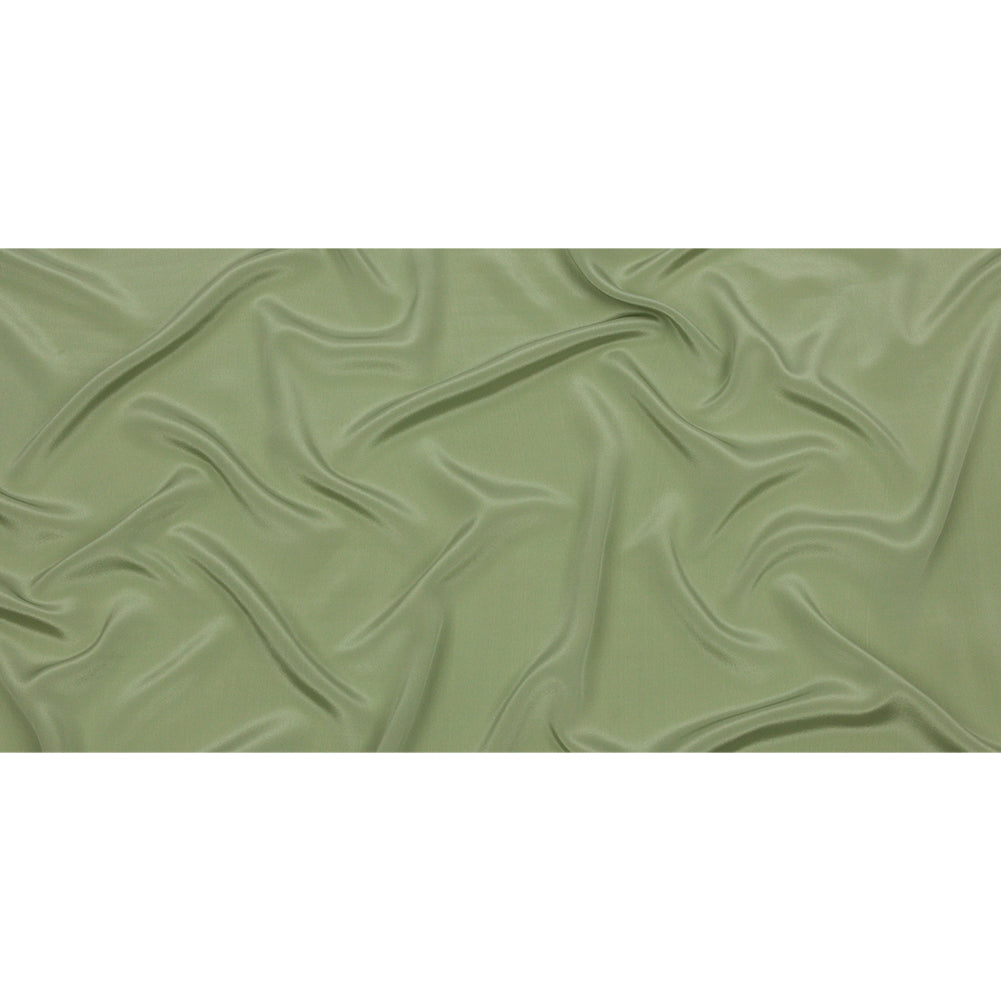 Silk Crepe de Chine - Oil Green - Premium Collection Silk Crepe de Chine - Oil Green - Premium Collection
