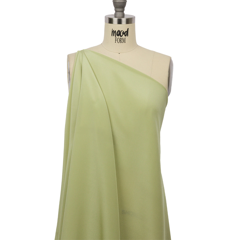 Silk Crepe de Chine - Nile Green - Premium Collection
