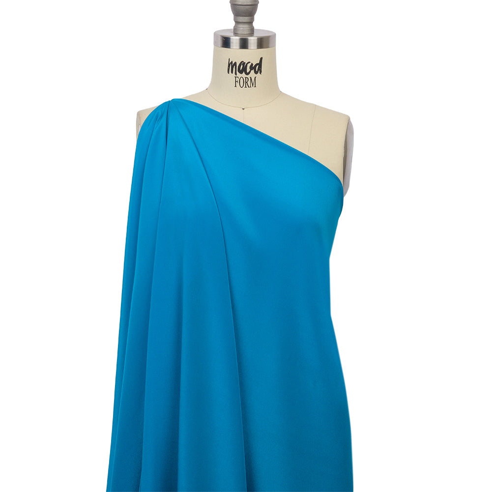 Silk Crepe de Chine - Directoire Blue - Premium Collection Silk Crepe de Chine - Directoire Blue - Premium Collection