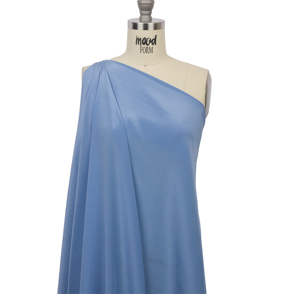 Silk Crepe de Chine - Regatta Blue - Premium Collection Silk Crepe de Chine - Regatta Blue - Premium Collection