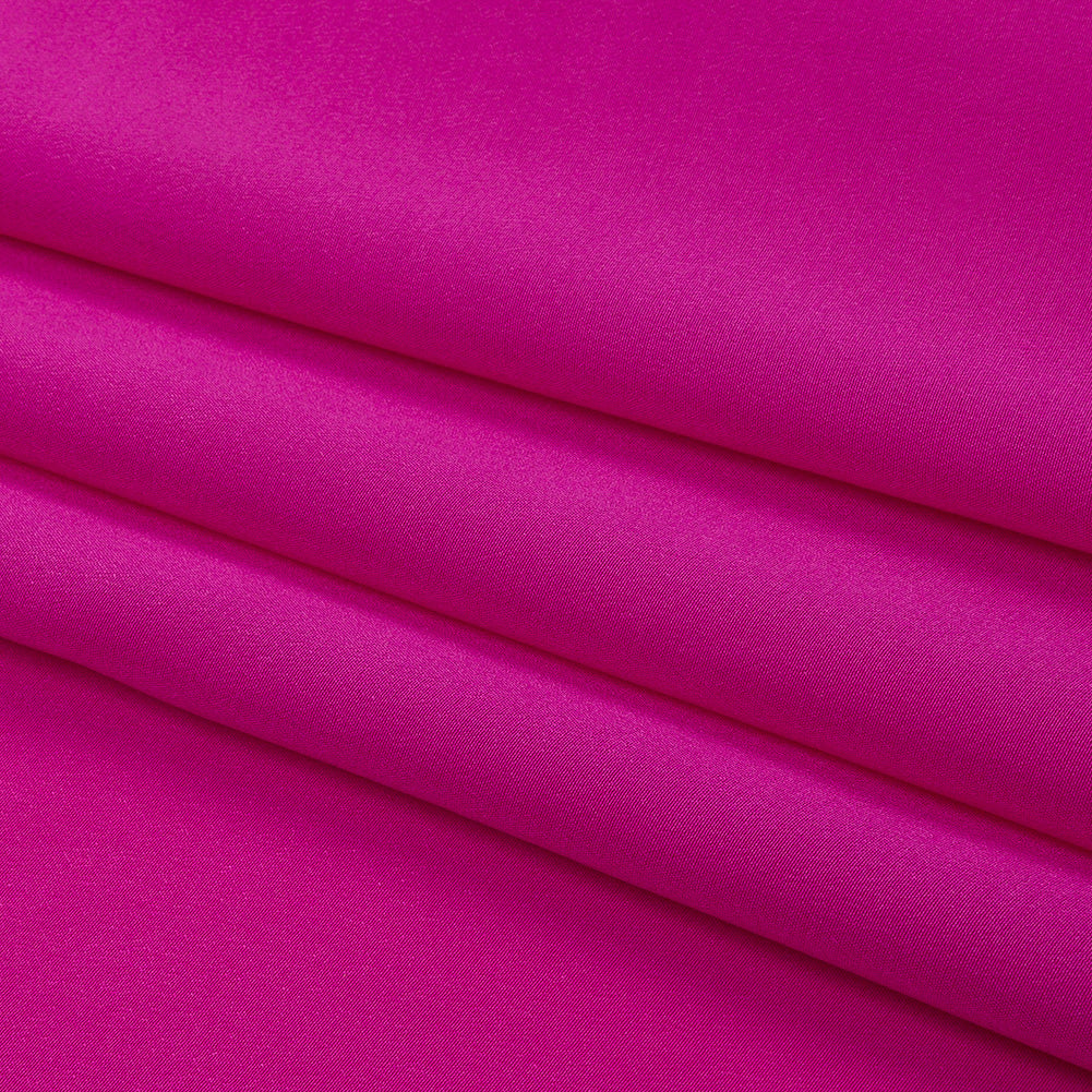 Silk Crepe de Chine - Magenta Haze - Premium Collection Silk Crepe de Chine - Magenta Haze - Premium Collection