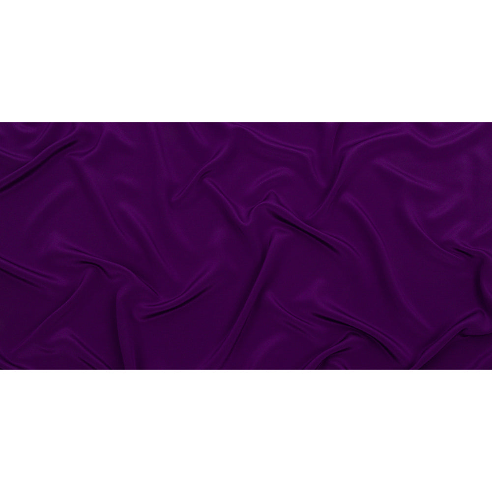 Crepé de China de seda - Púrpura Majestad - Colección Premium