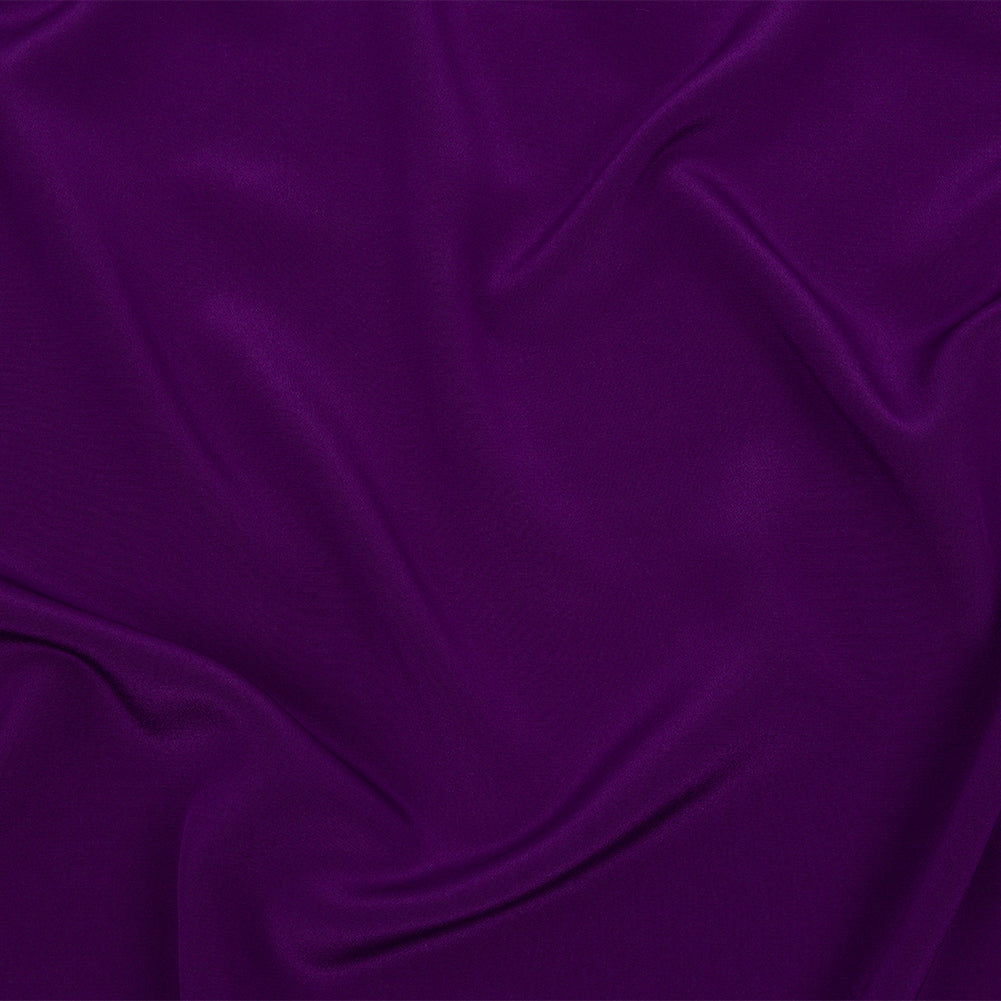 Silk Crepe de Chine - Majesty Purple - Premium Collection