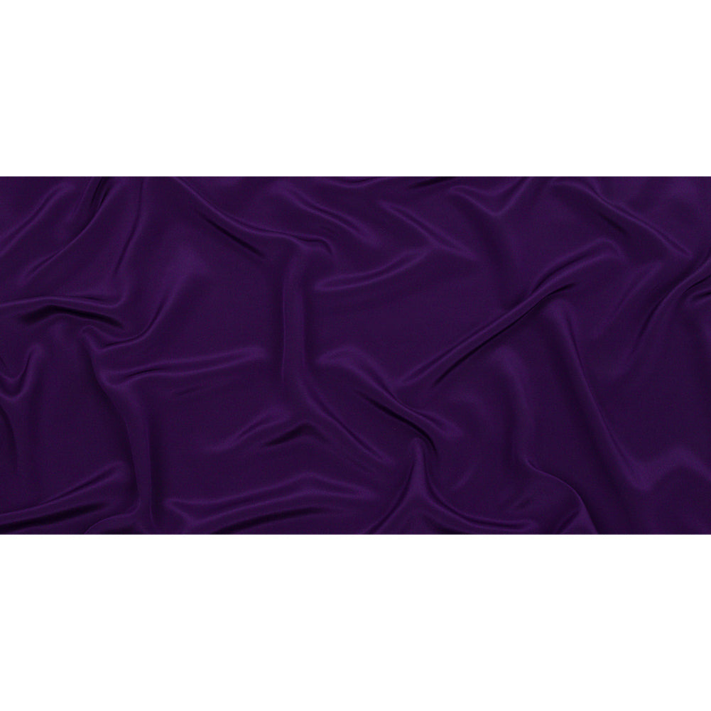 Crepé de China de seda - Uva - Colección Premium