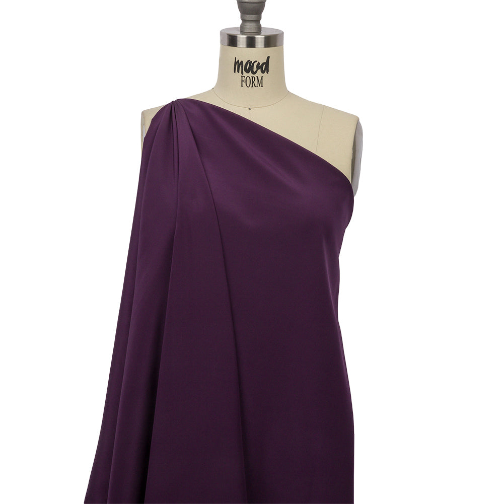 Silk Crepe de Chine - Blackberry - Premium Collection Silk Crepe de Chine - Blackberry - Premium Collection
