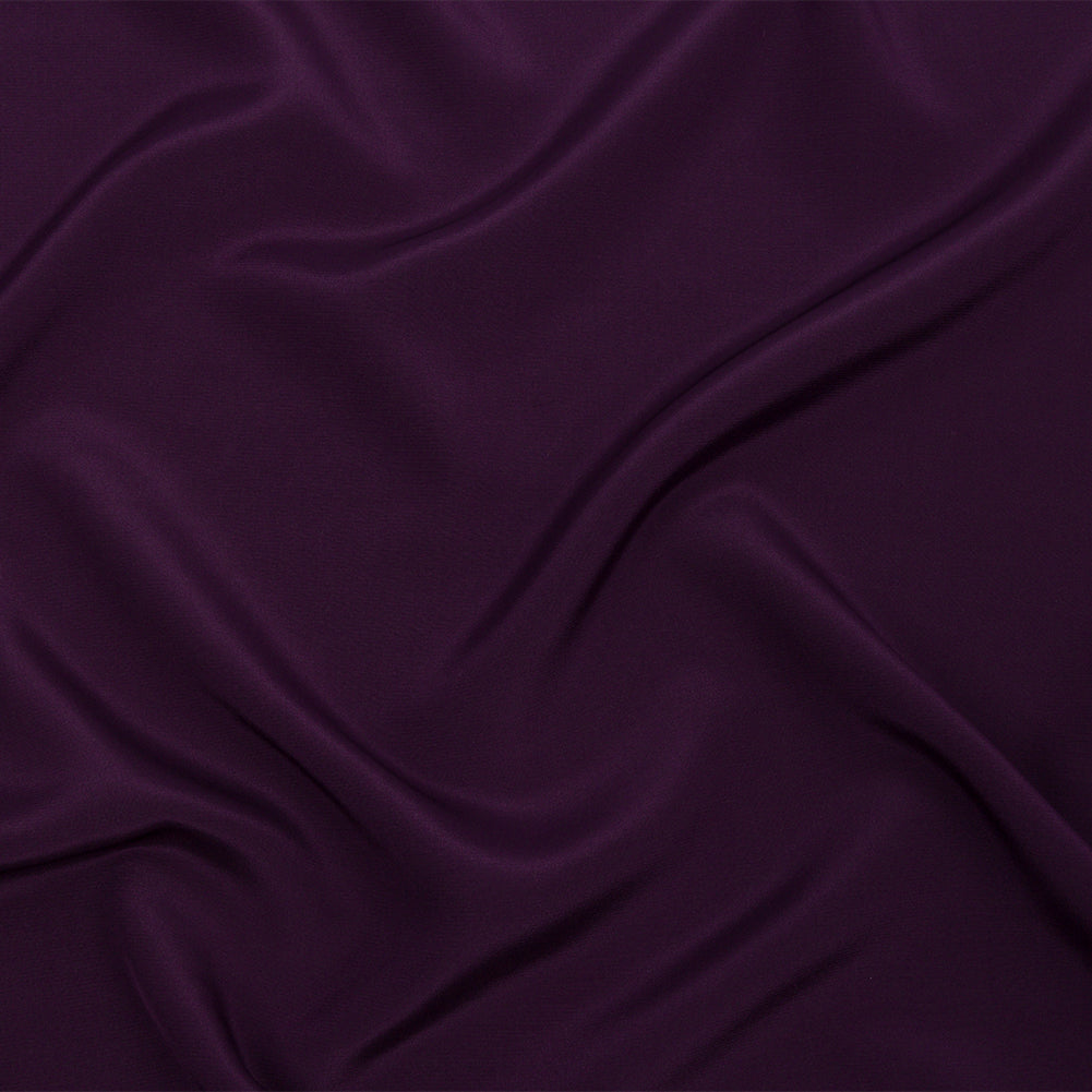 Silk Crepe de Chine - Blackberry - Premium Collection Silk Crepe de Chine - Blackberry - Premium Collection