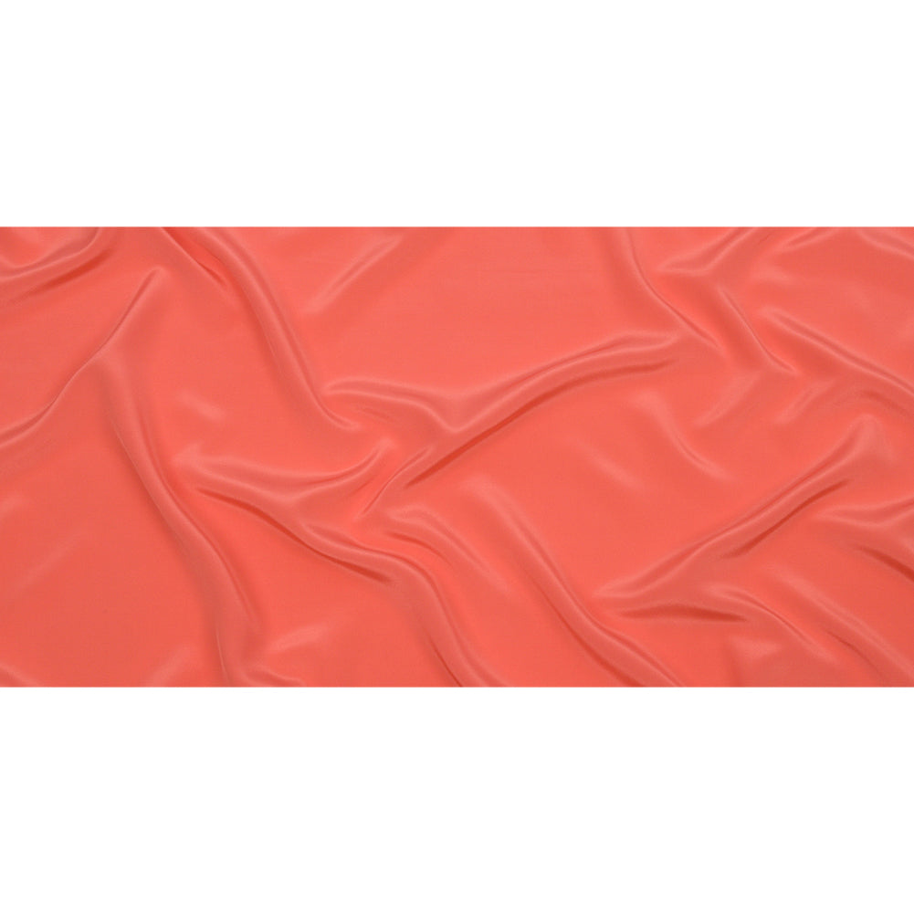 Silk Crepe de Chine - Coral - Premium Collection Silk Crepe de Chine - Coral - Premium Collection