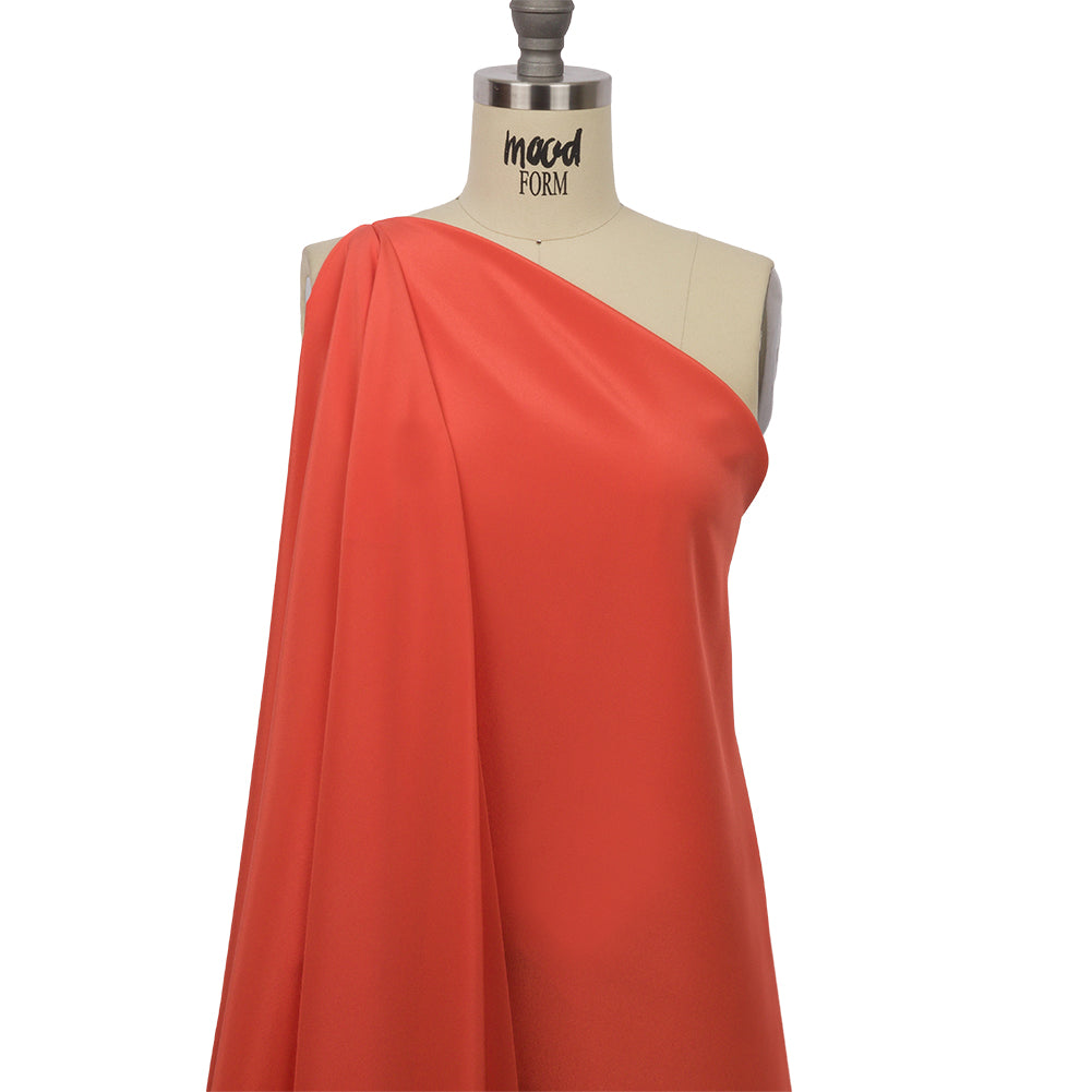 Silk Crepe de Chine - Mandarin - Premium Collection Silk Crepe de Chine - Mandarin - Premium Collection