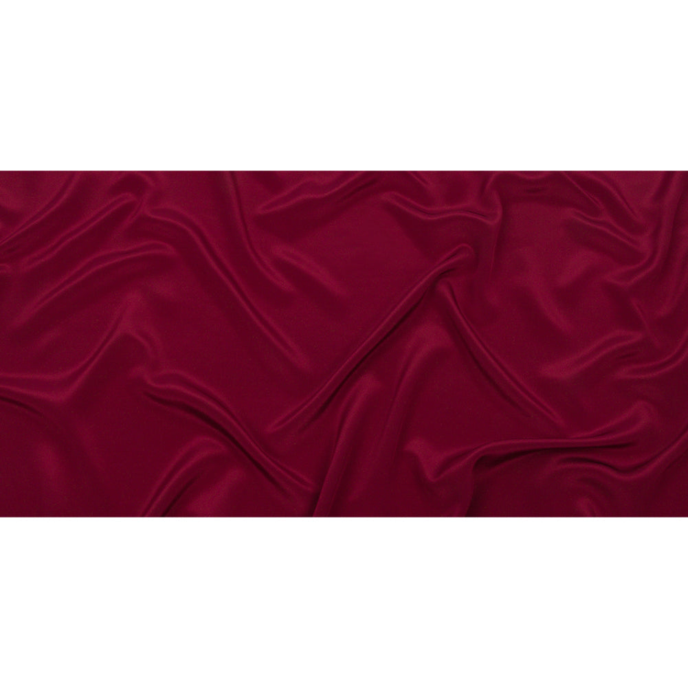 Silk Crepe de Chine - Maroon - Premium Collection Silk Crepe de Chine - Maroon - Premium Collection