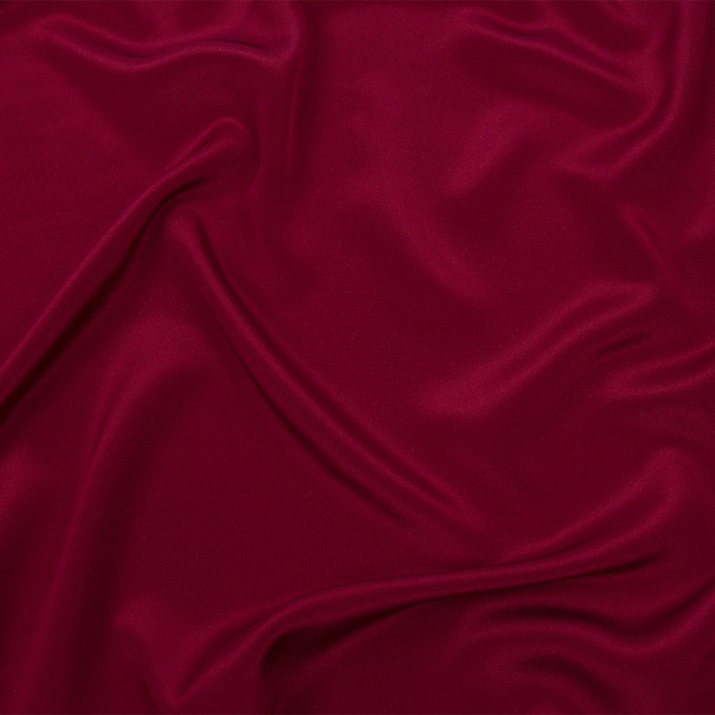 Silk Crepe de Chine - Maroon - Premium Collection Silk Crepe de Chine - Maroon - Premium Collection
