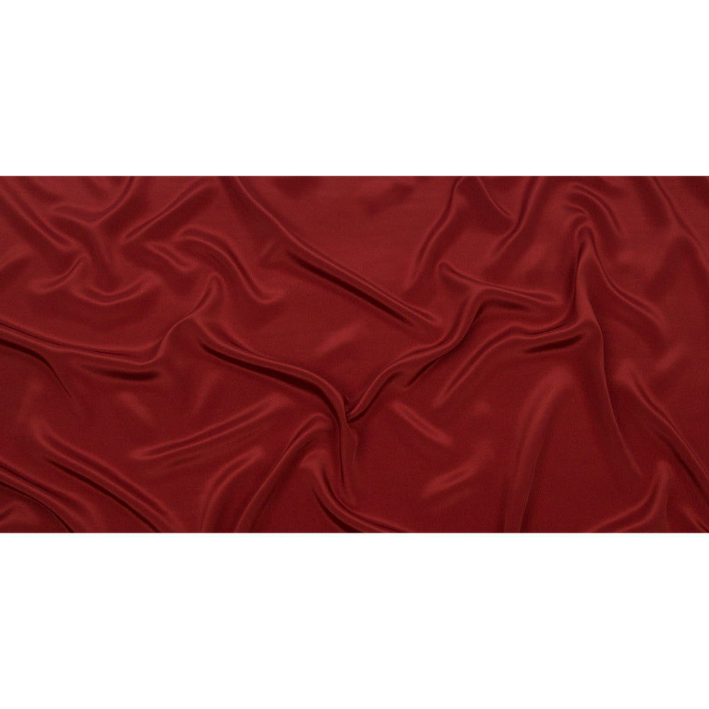 Silk Crepe de Chine - Mahogany - Premium Collection Silk Crepe de Chine - Mahogany - Premium Collection