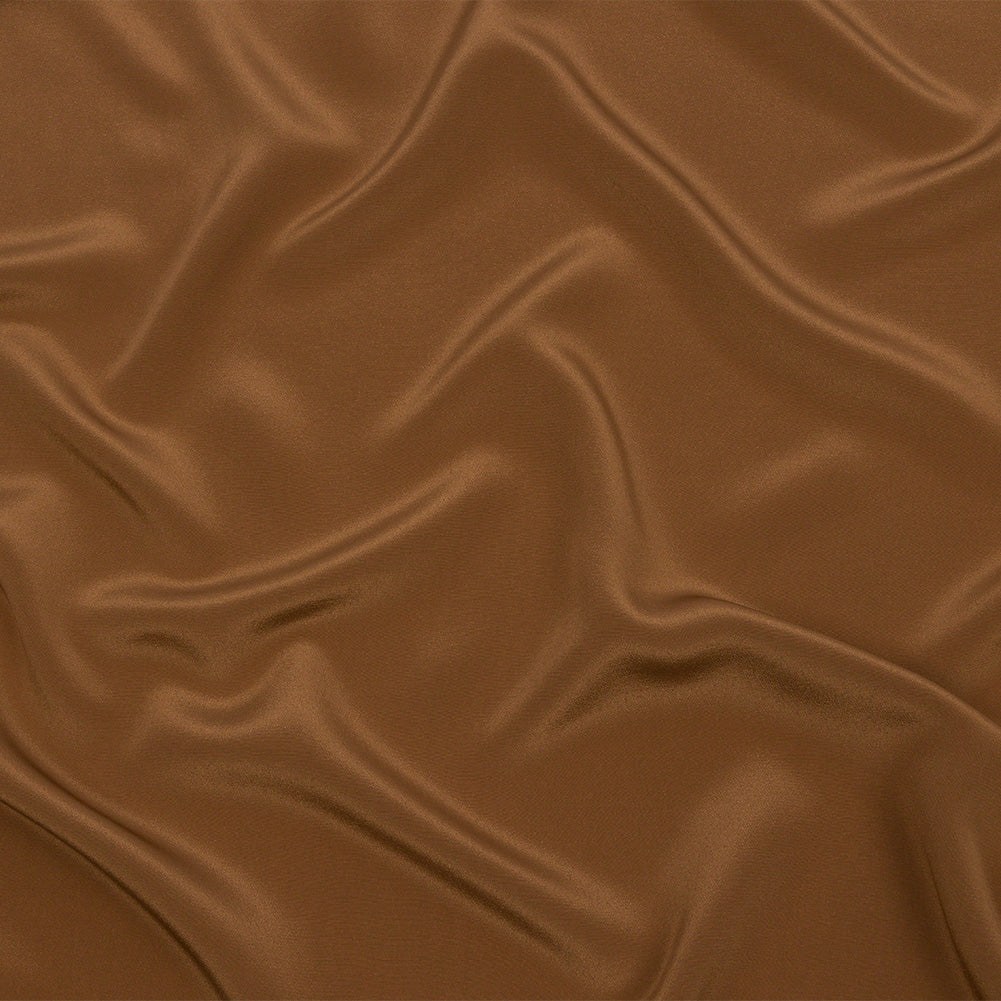 Silk Crepe de Chine - Dark Olive - Premium Collection Silk Crepe de Chine - Dark Olive - Premium Collection