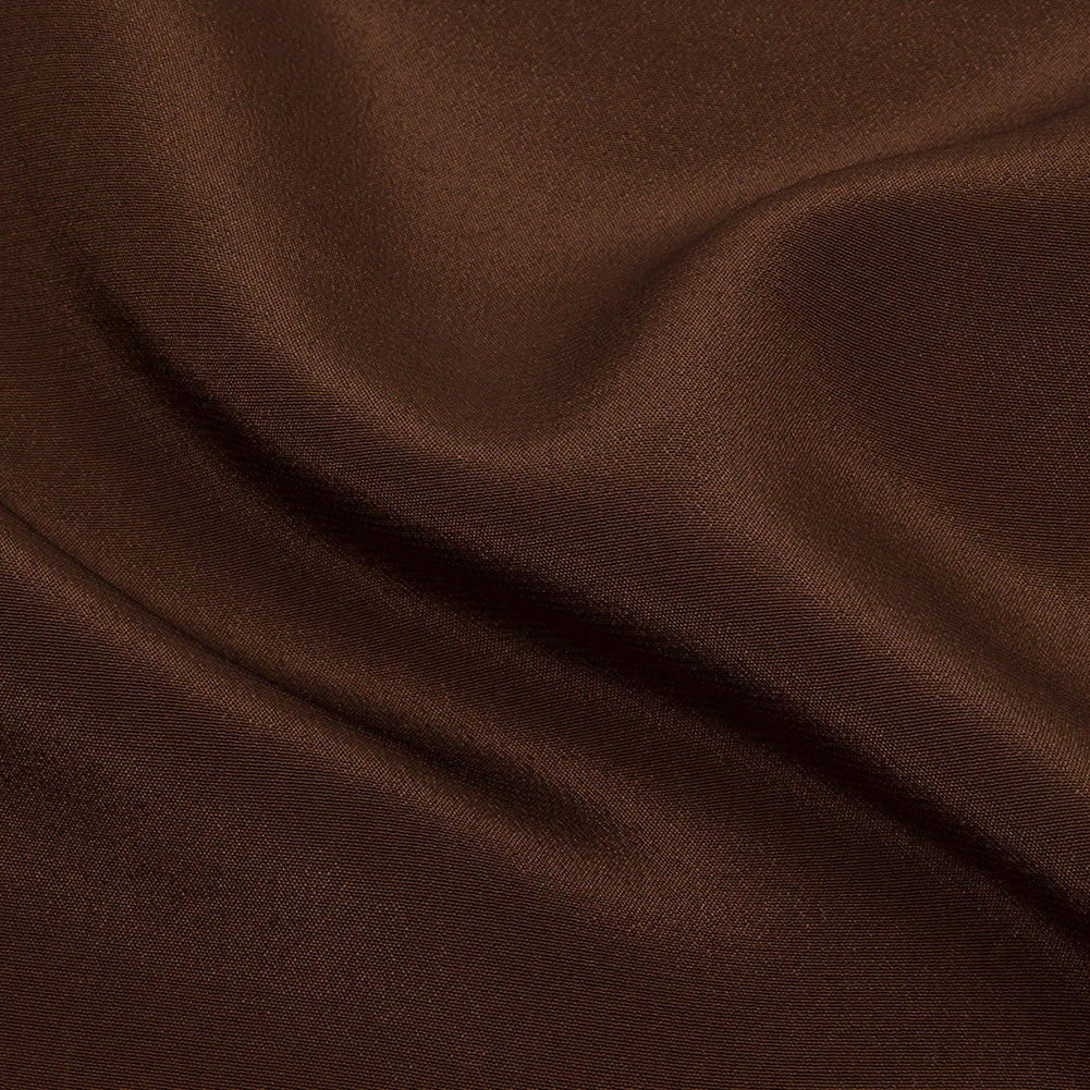 Silk Crepe de Chine - Chocolate - Premium Collection