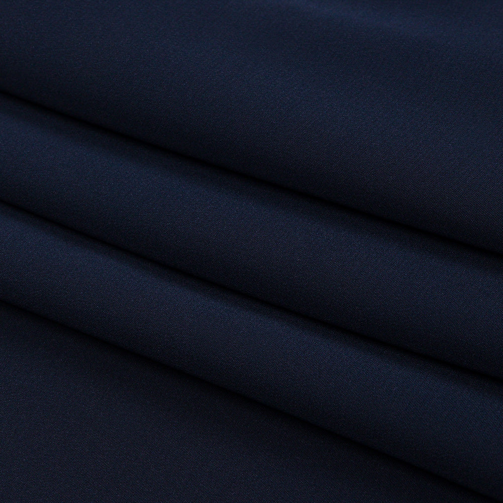 Silk Crepe de Chine - Navy - Premium Collection