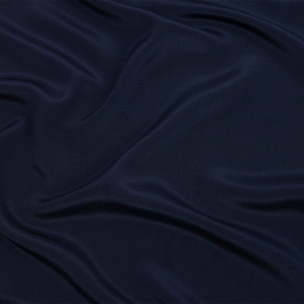Silk Crepe de Chine - Navy - Premium Collection