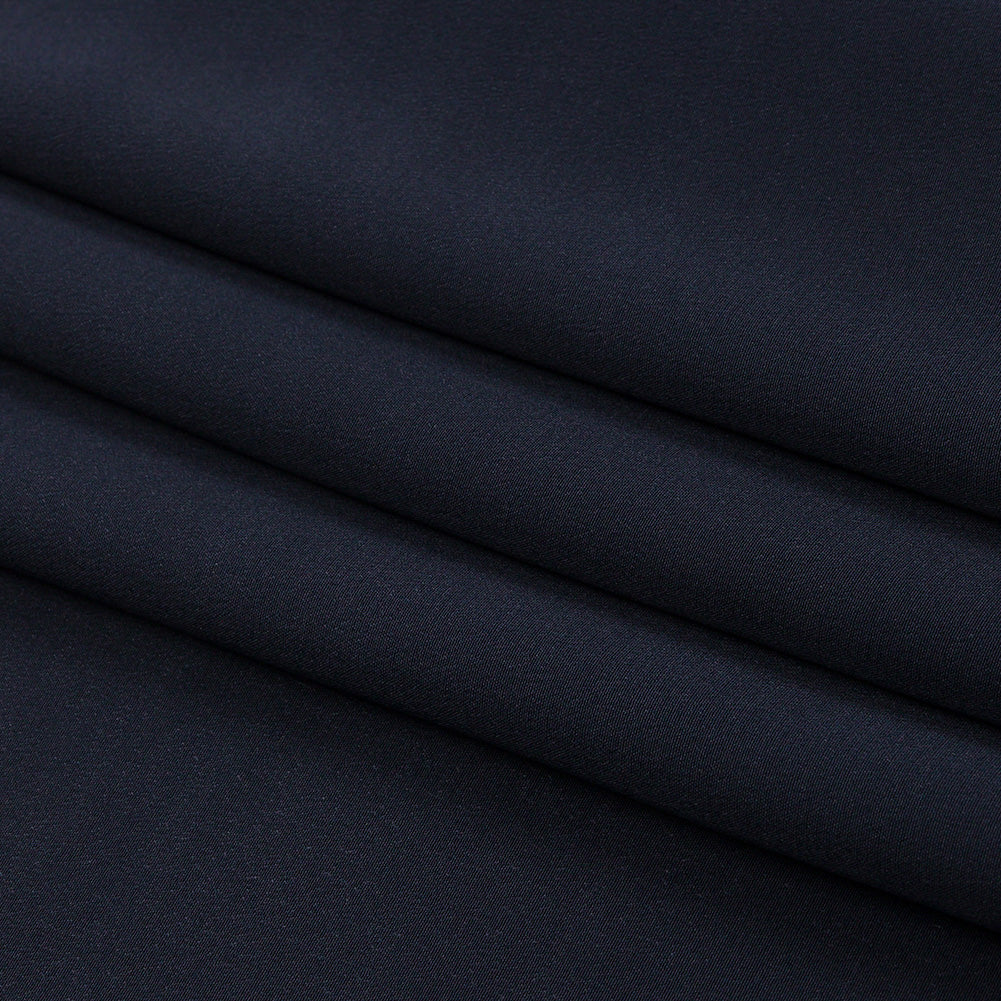 Silk Crepe de Chine - Midnight - Premium Collection