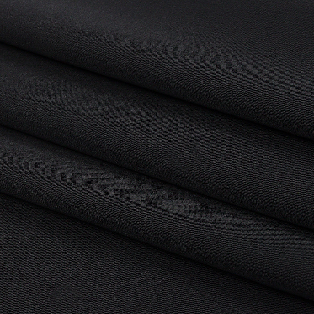 Silk Crepe de Chine - Black - Premium Collection