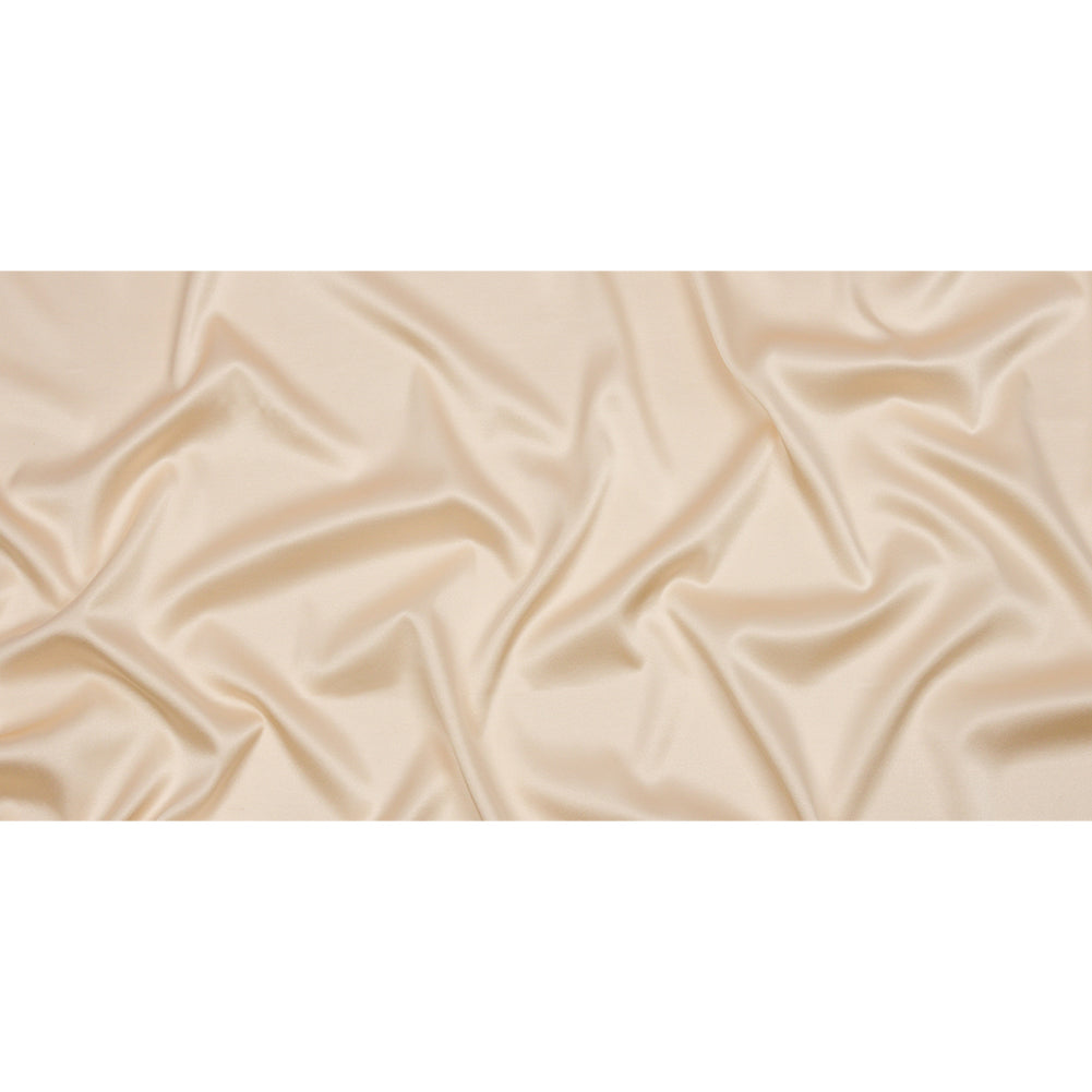 Stretch Silk Charmeuse - Tapioca - Premium Collection