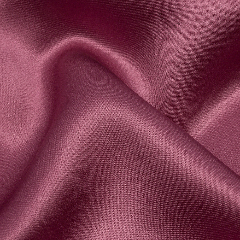 Stretch Silk Charmeuse - Crushed Berry - Premium Collection Stretch Silk Charmeuse - Crushed Berry - Premium Collection