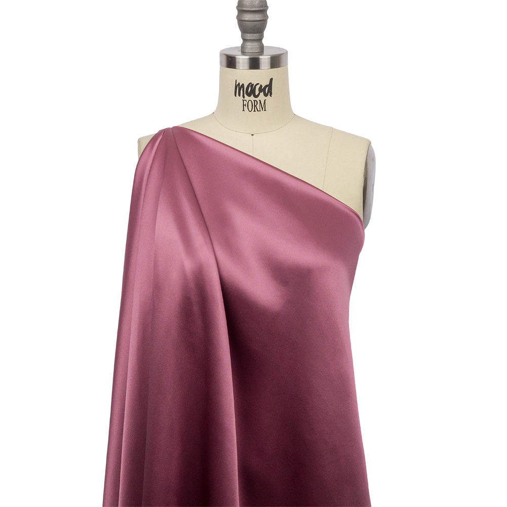 Stretch Silk Charmeuse - Crushed Berry - Premium Collection Stretch Silk Charmeuse - Crushed Berry - Premium Collection