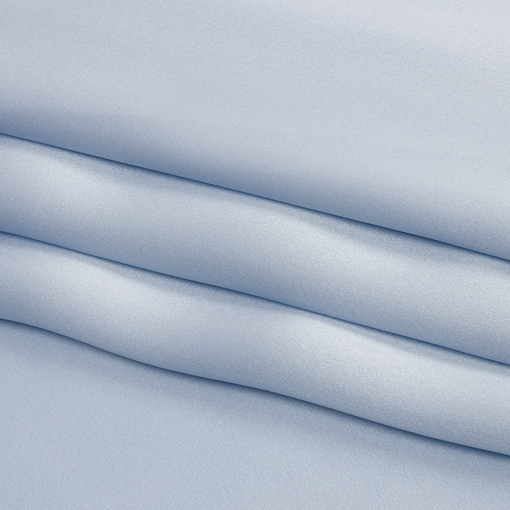 Stretch Silk Charmeuse - Baby Blue - Premium Collection