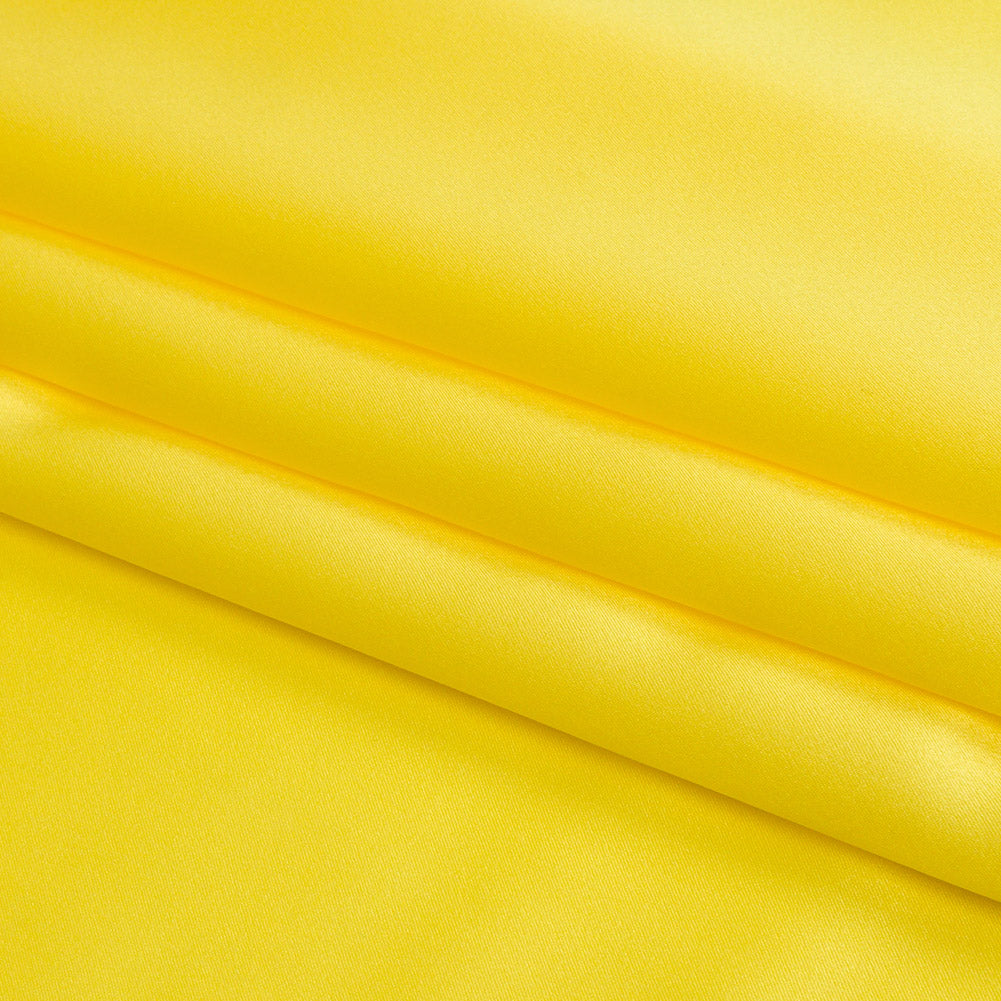 Charmeuse de seda elástica - Amarillo mantequilla - Colección Premium Charmeuse de seda elástica - Amarillo mantequilla - Colección Premium