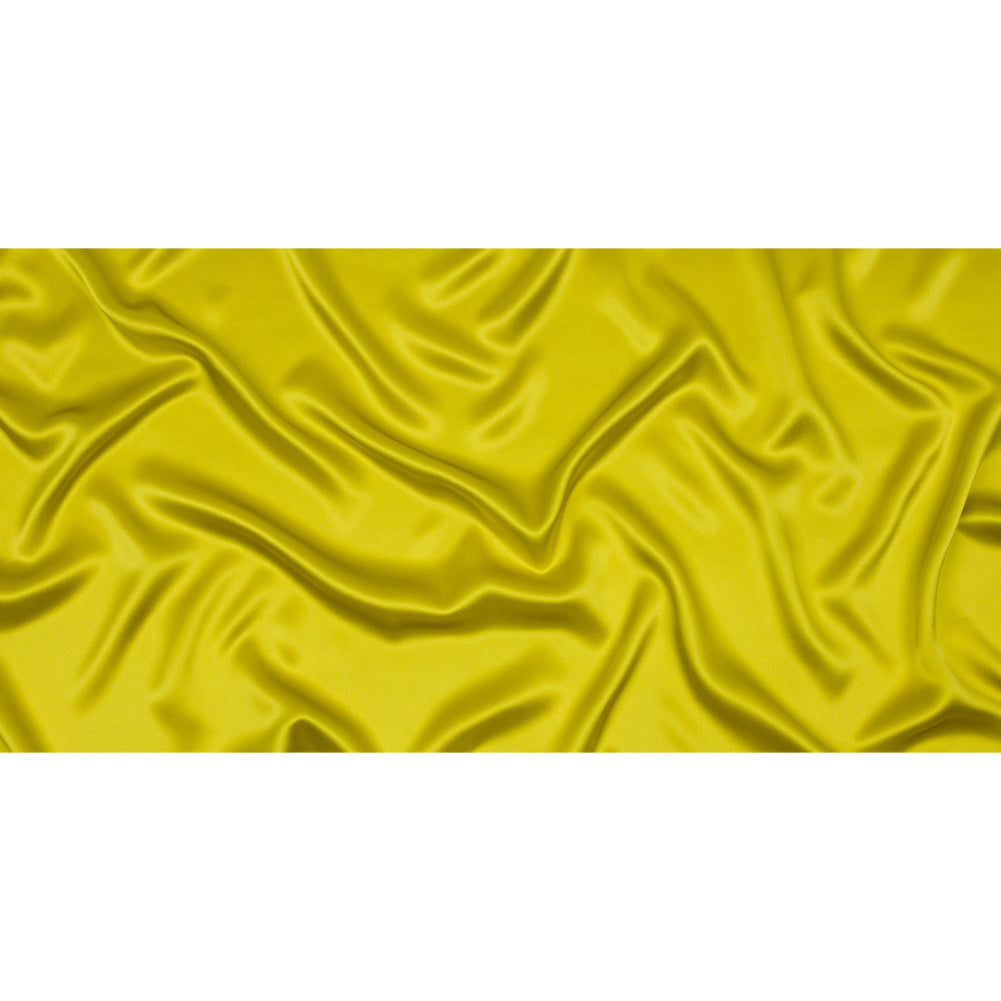 Stretch Silk Charmeuse - Warm Olive - Premium Collection Full Stretch Silk Charmeuse - Warm Olive - Premium Collection Full