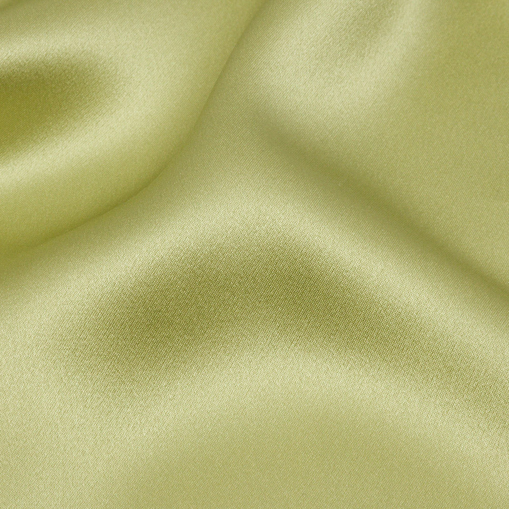 Stretch Silk Charmeuse - Nile Green - Premium Collection