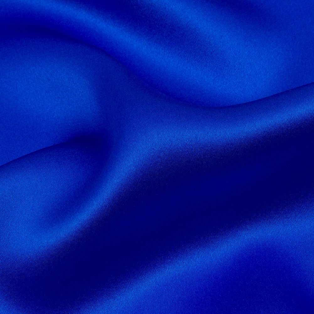 Stretch Silk Charmeuse - Princess Blue - Premium Collection Stretch Silk Charmeuse - Princess Blue - Premium Collection