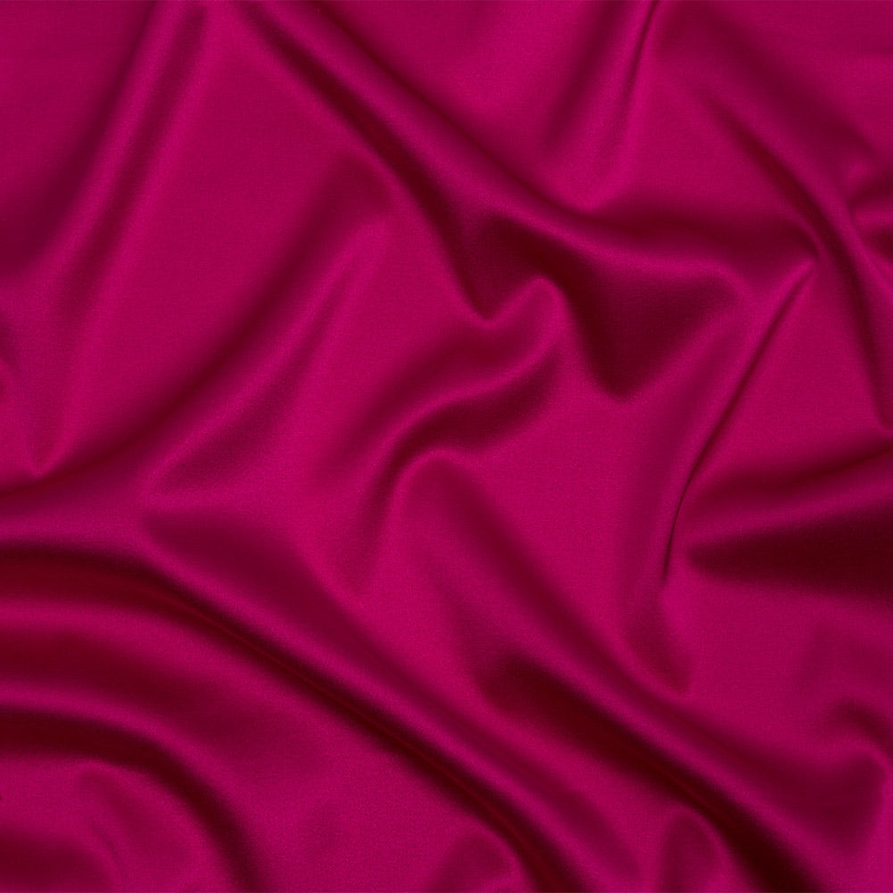 Stretch Silk Charmeuse - Beetroot - Premium Collection Stretch Silk Charmeuse - Beetroot - Premium Collection