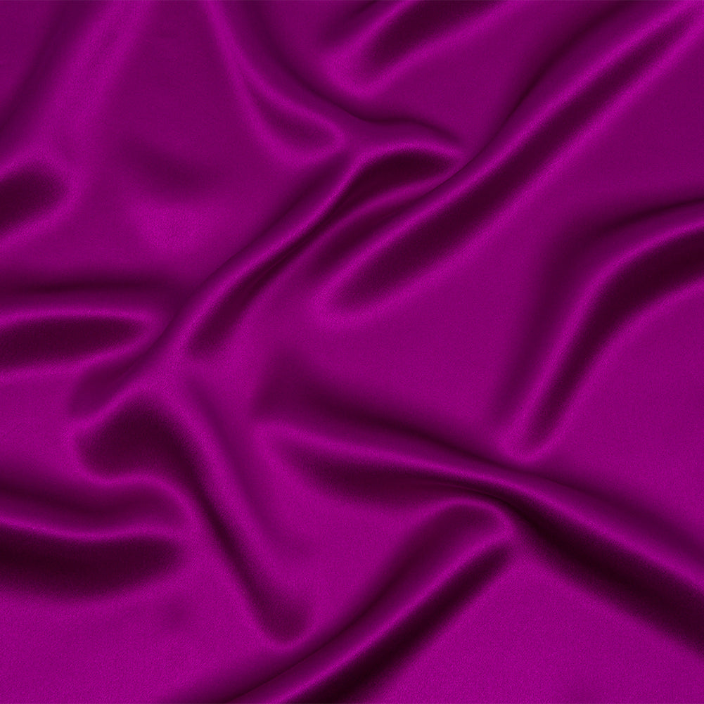 Stretch Silk Charmeuse - Sparkling Purple - Premium Collection Stretch Silk Charmeuse - Sparkling Purple - Premium Collection
